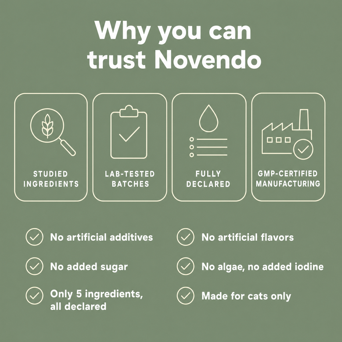Why you can trust Novendo