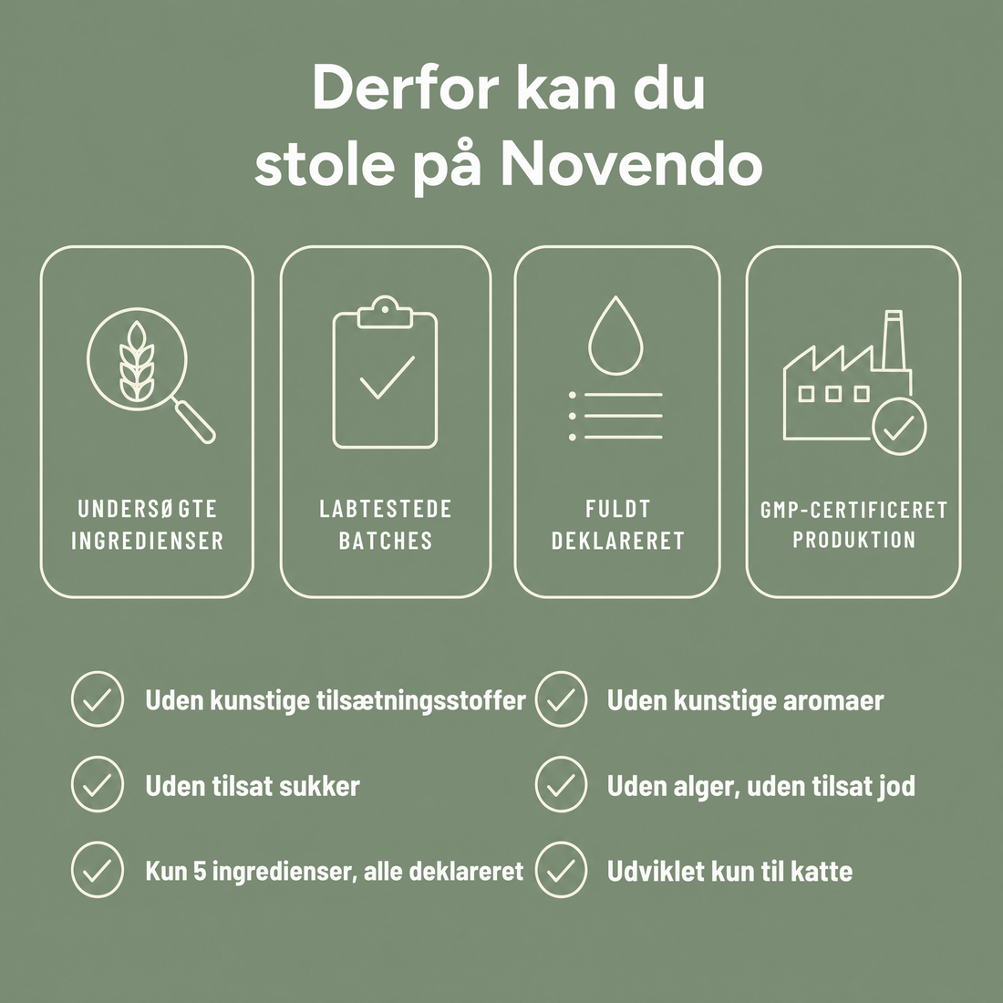 Derfor kan du stole på Novendo