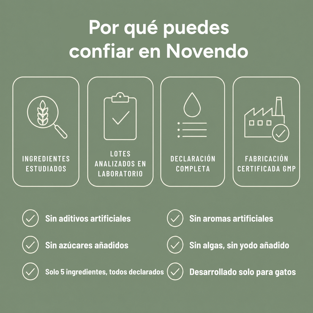 Por qué puedes confiar en Novendo