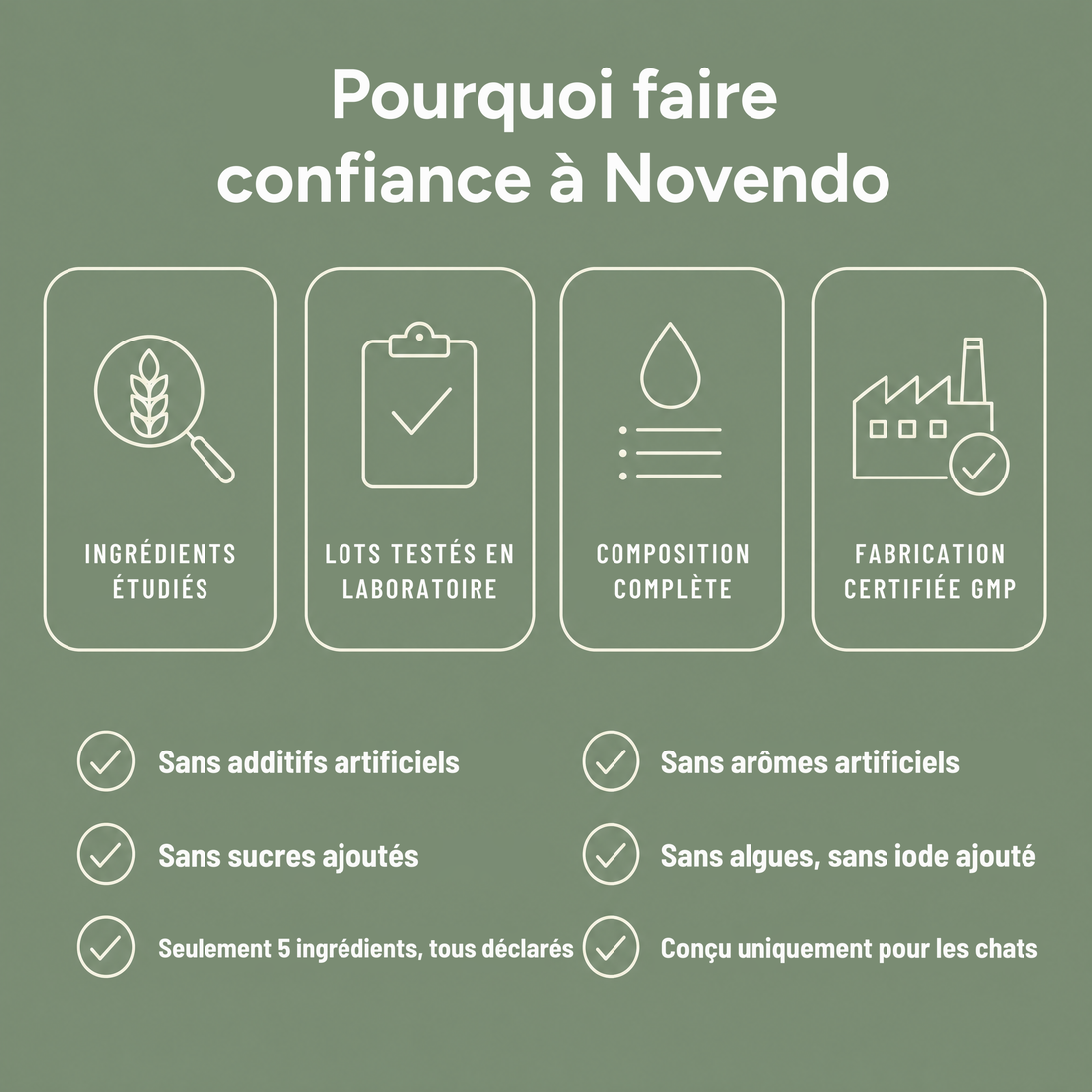 Pourquoi vous pouvez faire confiance à Novendo