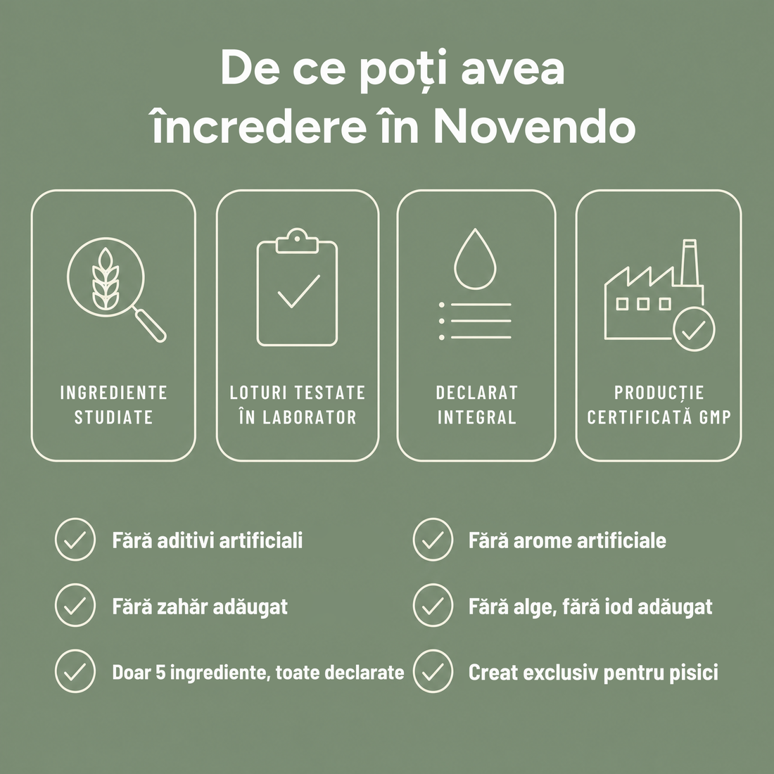 De ce poți avea încredere în Novendo