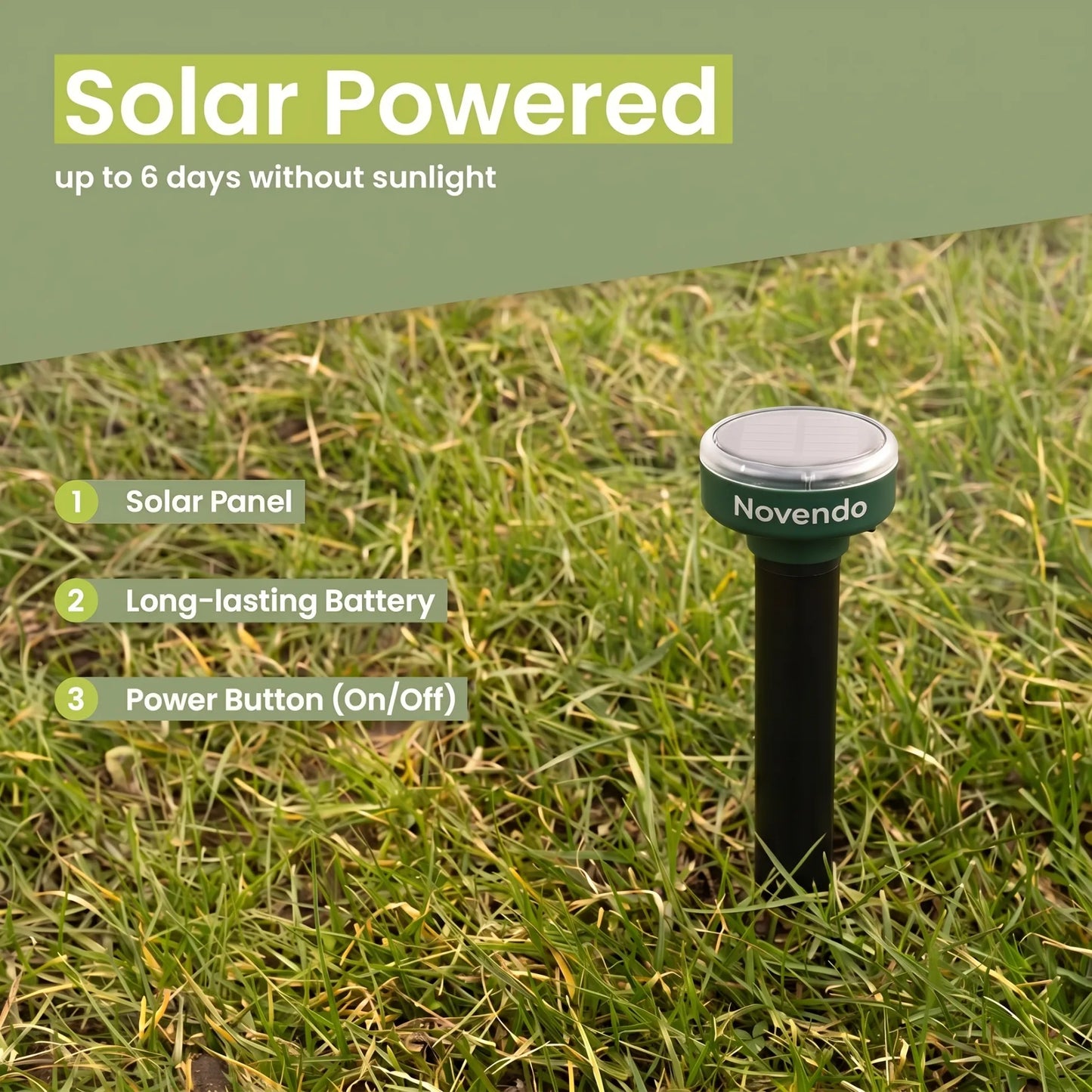 Novendo™ Outdoor Protector — The One Stake That Never Plays the Same Signal Twice