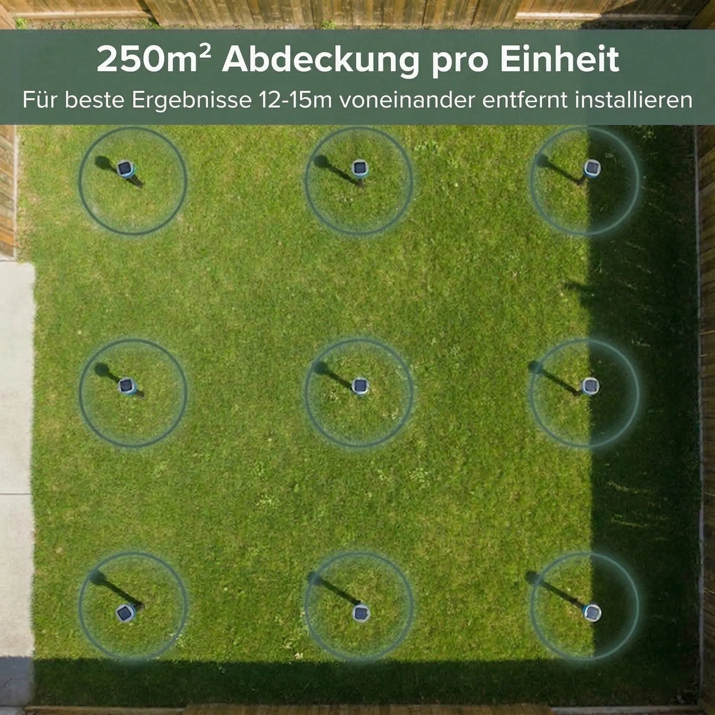 Novendo Ultraschall-Tierabwehr: Zuverlässiger Schutz vor Schädlingen und Nagetieren