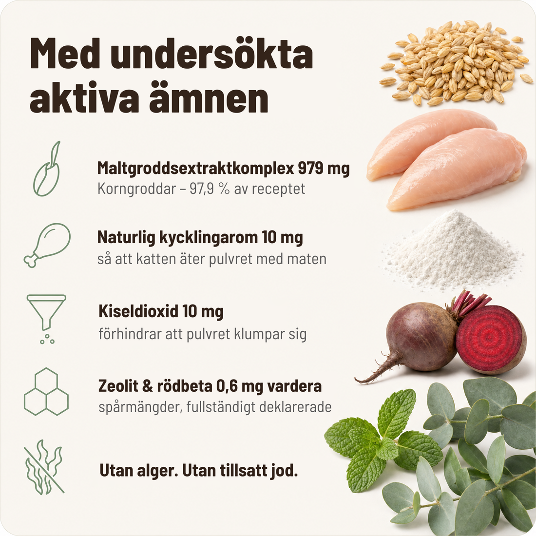 Med studerade verksamma ämnen