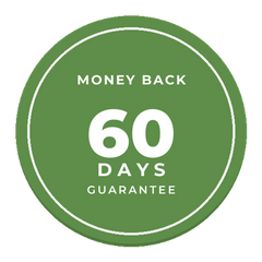 60 day money back guarantee
