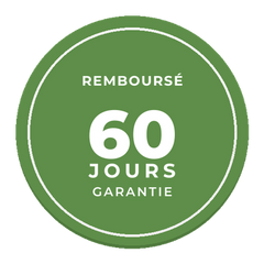 Garantie satisfait ou remboursé de 60 jours