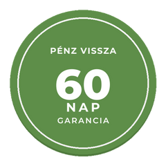 60 napos pénzvisszafizetési garancia