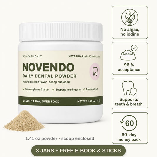 Novendo 3 jars plus free e-book and matatabi sticks