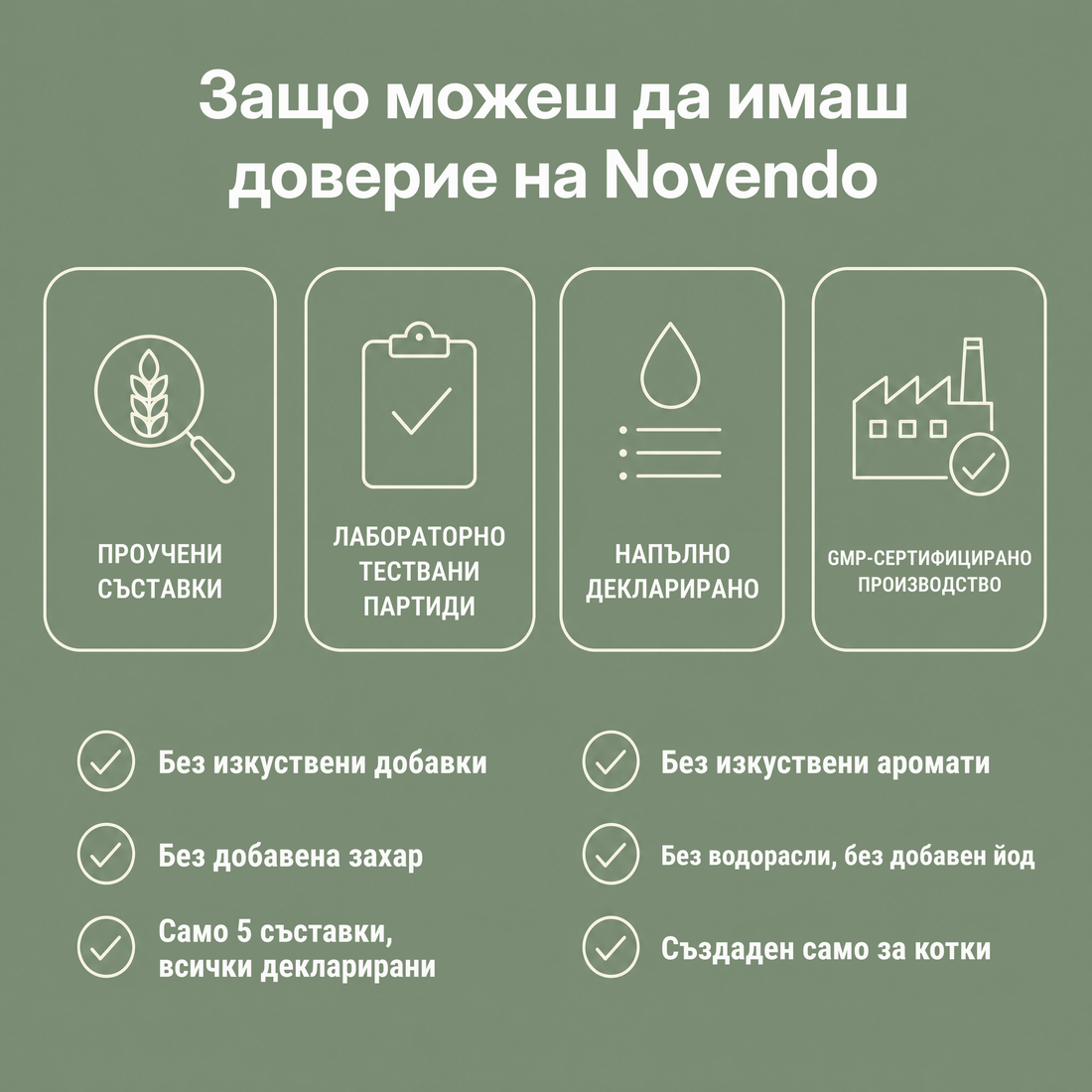 Защо да се довериш на Novendo