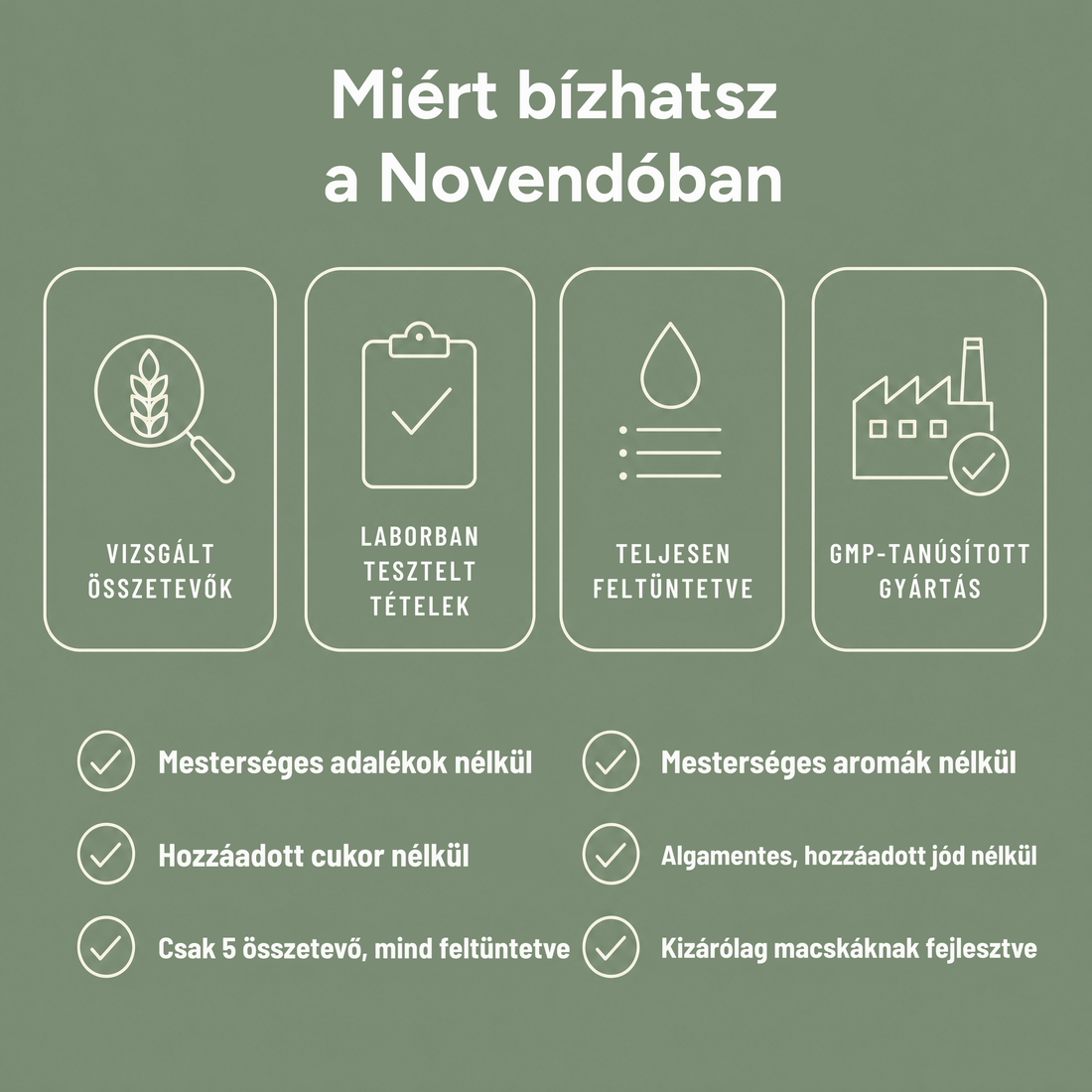 Miért bízhatsz a Novendóban