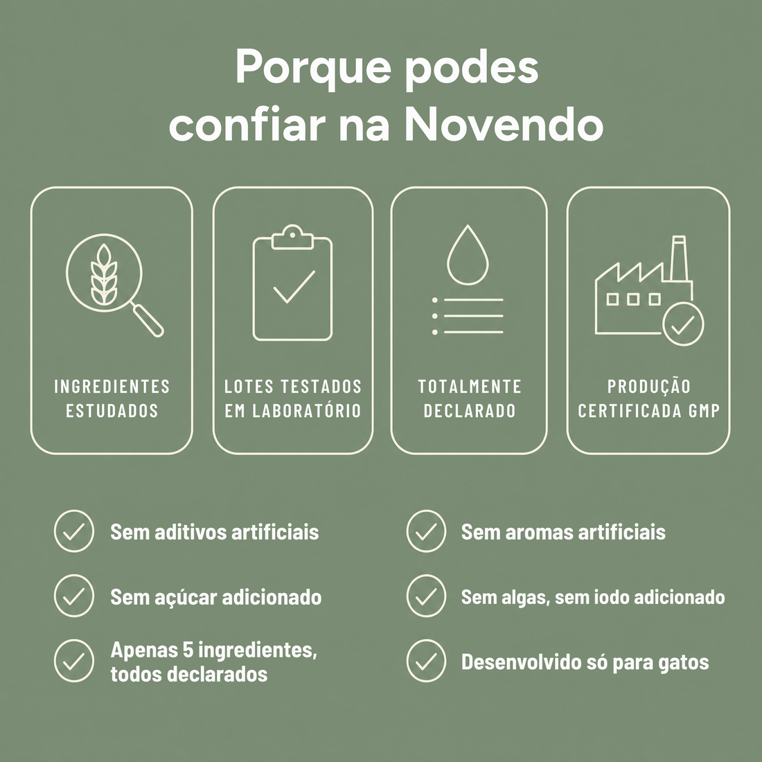 Porque podes confiar no Novendo