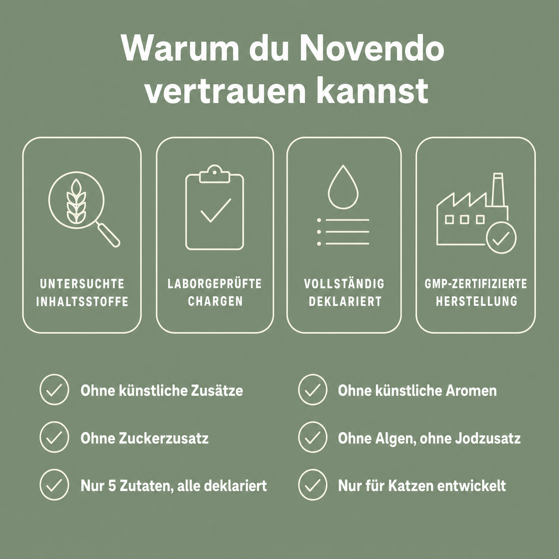 Warum du Novendo vertrauen kannst